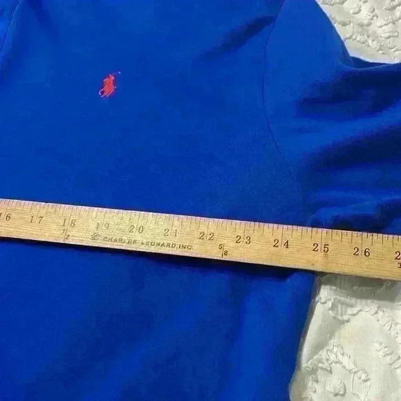Polo by Ralph Lauren Blue Collared Short Sleeve Polo. Men’s Size XL - Picture 7 of 9